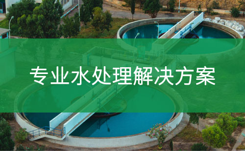專業(yè)水處理解決方案